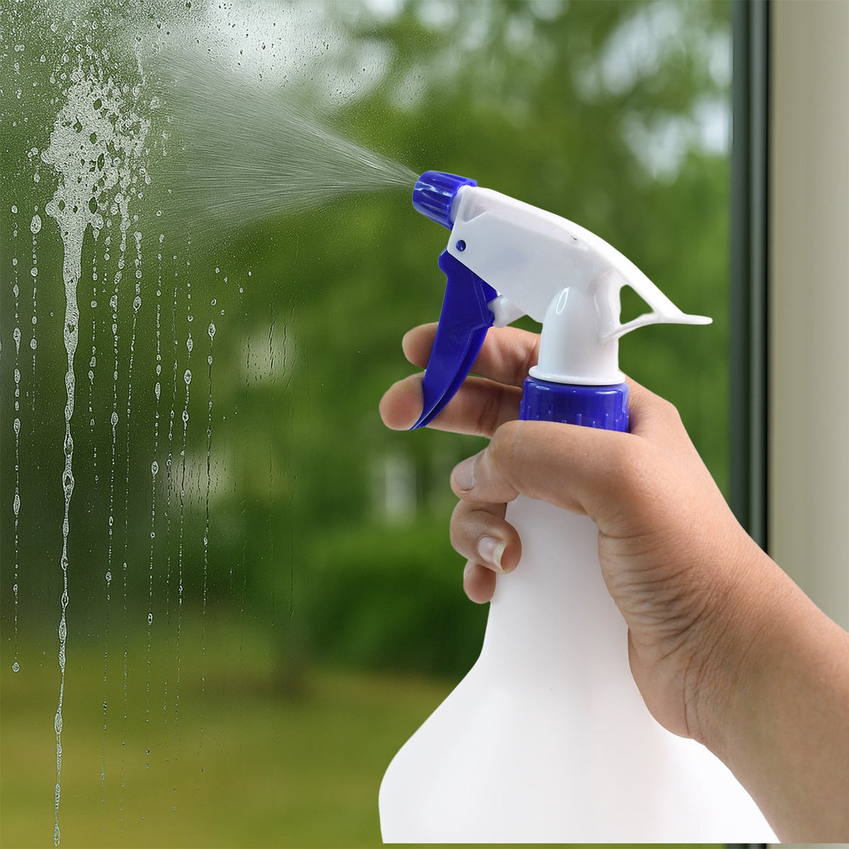Adjustable Plastic Trigger Spray Bottle 1L – Mist & Stream