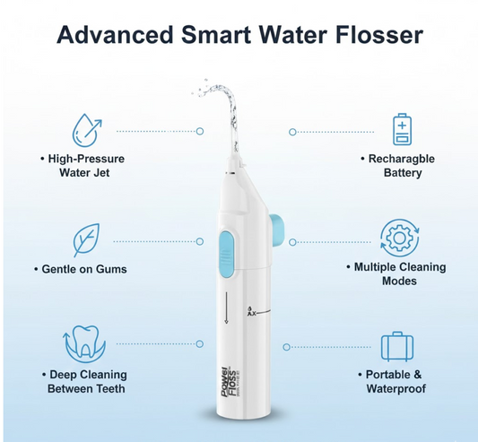 Water Flosser – Portable Smart Device for Gum Health