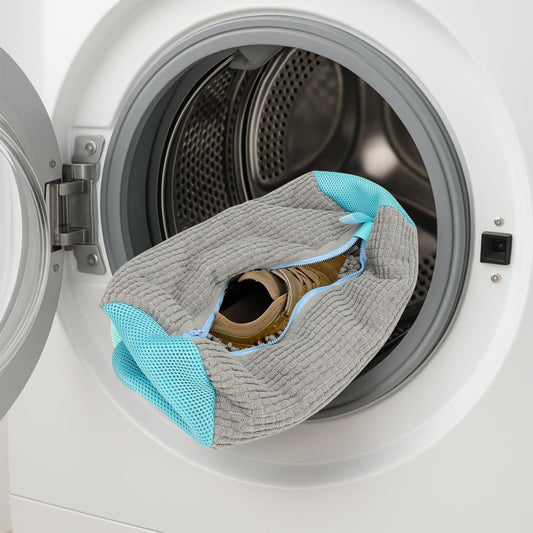 Heavy-Duty Shoe Washing Bag – Protective Laundry Mesh