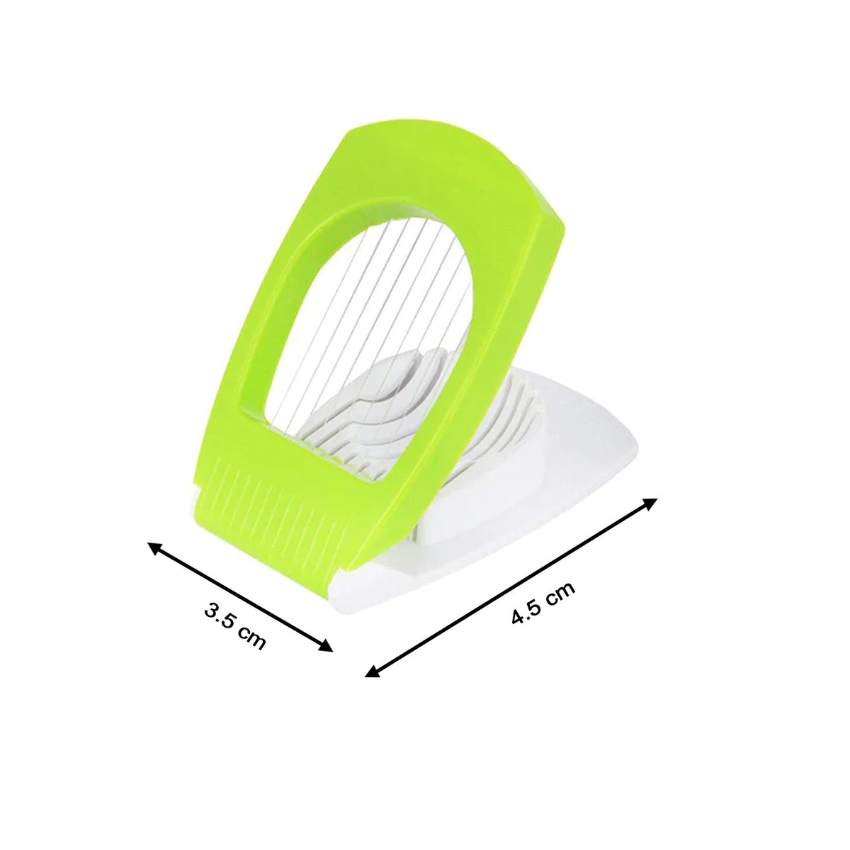Close-up of the Egg Cutter, highlighting its food-grade construction.