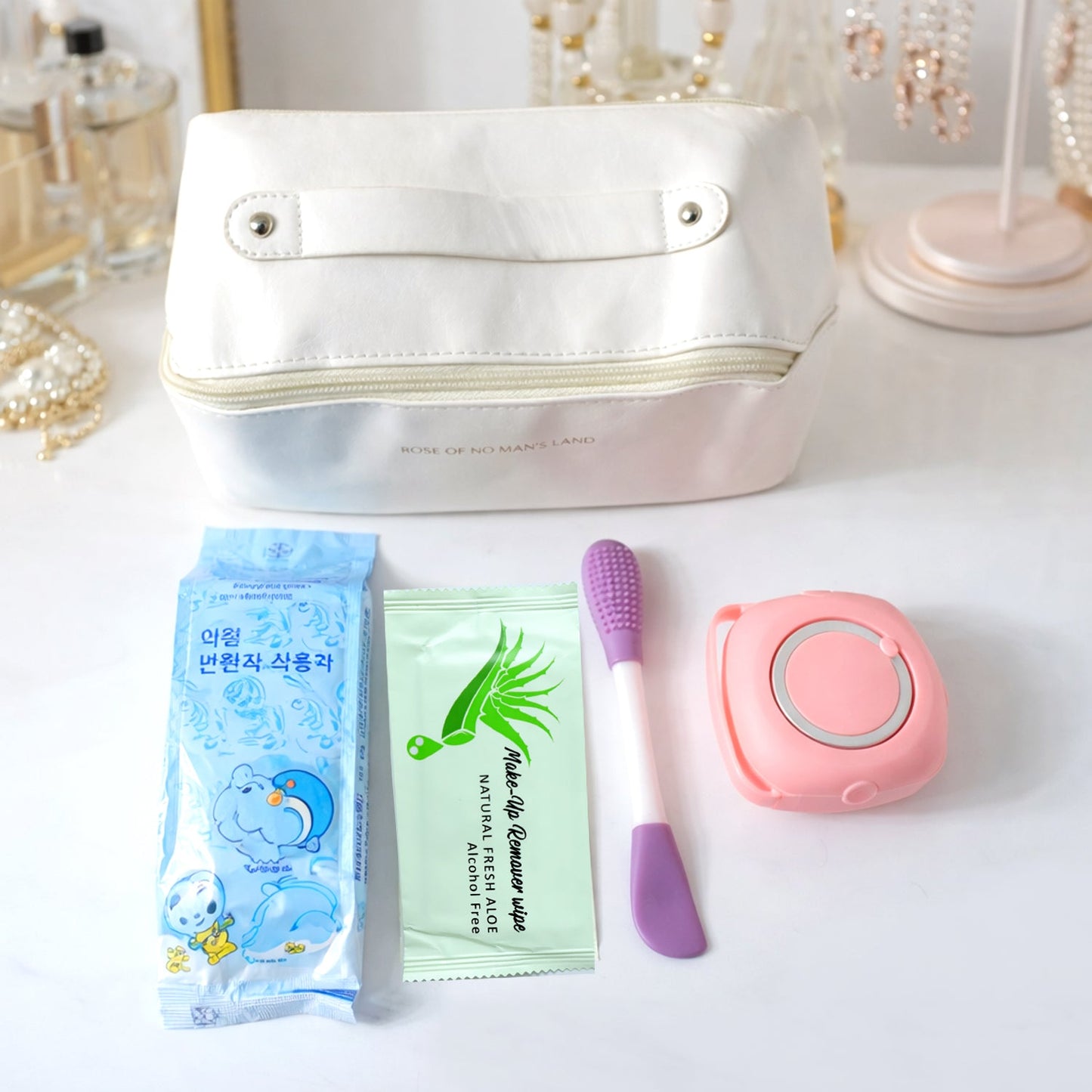 Women Travel Hygiene Essentials Combo – Compact & Portable Set