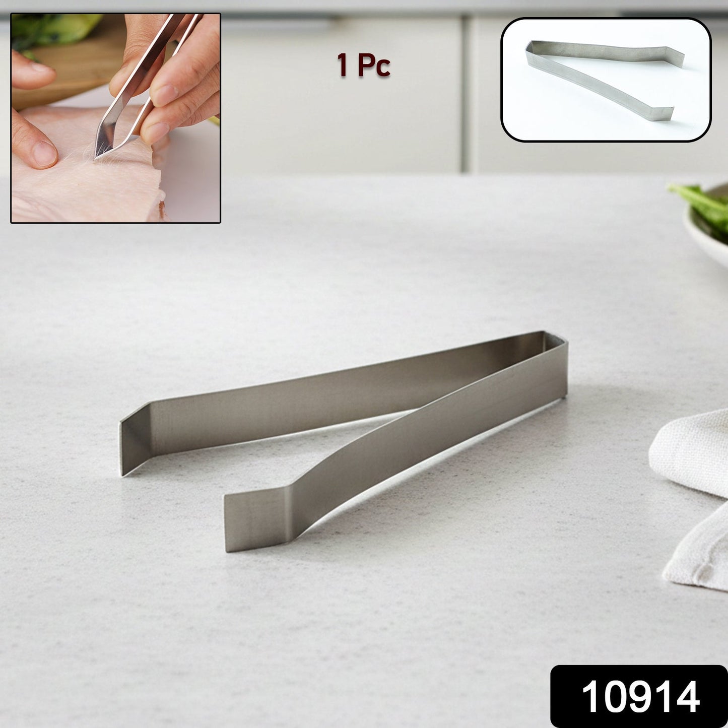 Fish Bone Tweezer – Precise Stainless Steel Kitchen Tool