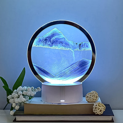 Moving Sand Art Picture – 5 Color Light Changing Decor