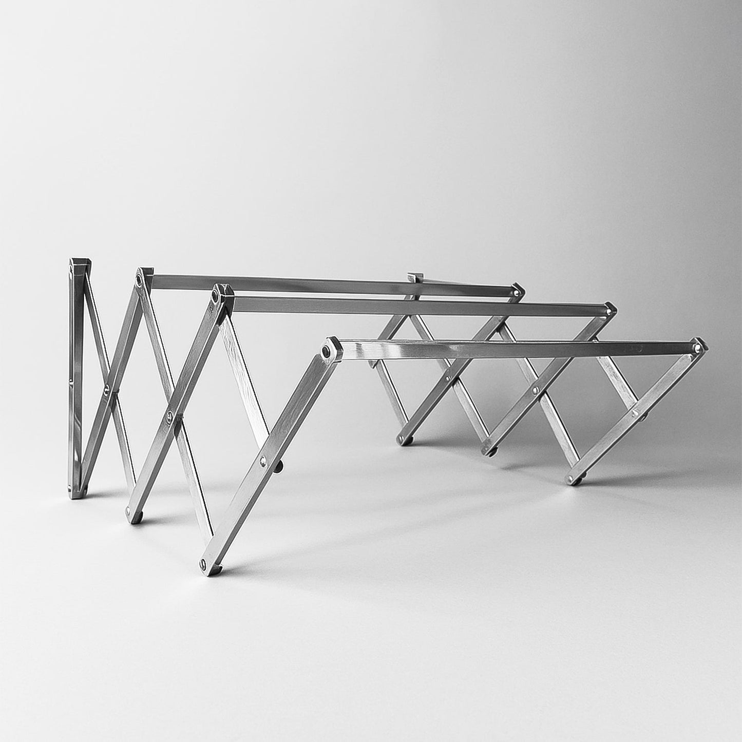 Space-Saving Stainless Steel Folding Clothes Drying Rack – Durable