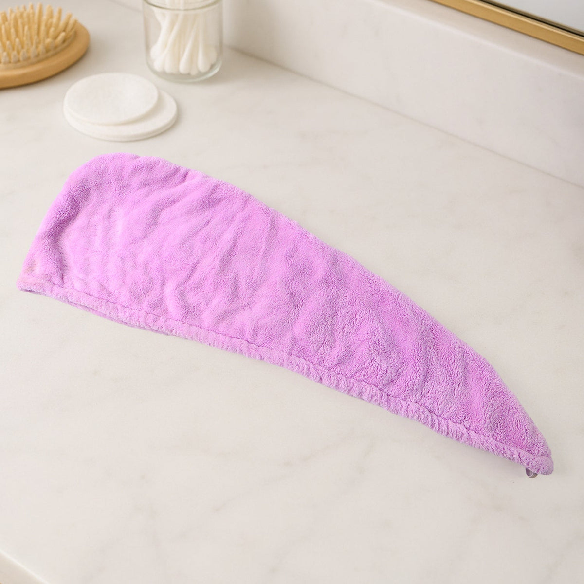 Microfiber Hair Drying Towel – Super Absorbent & Quick Dry