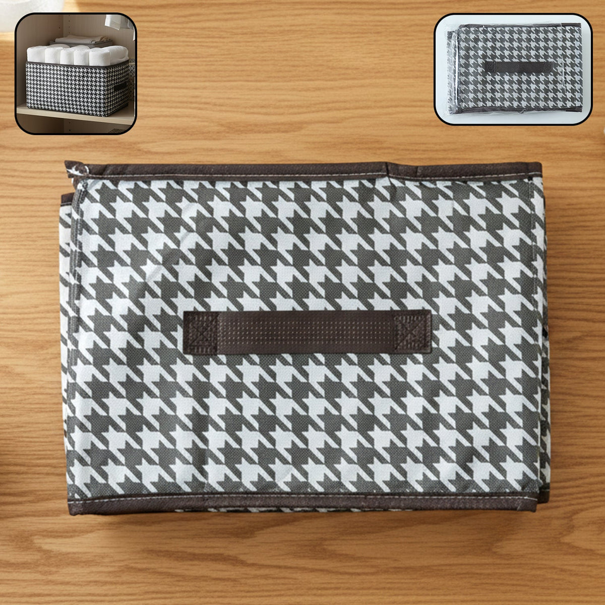 Space-Saving Fabric Storage Basket – Organiser for Home