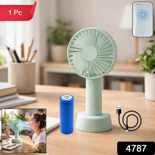 Portable Handheld Fan – Lightweight & Rechargeable Cooling
