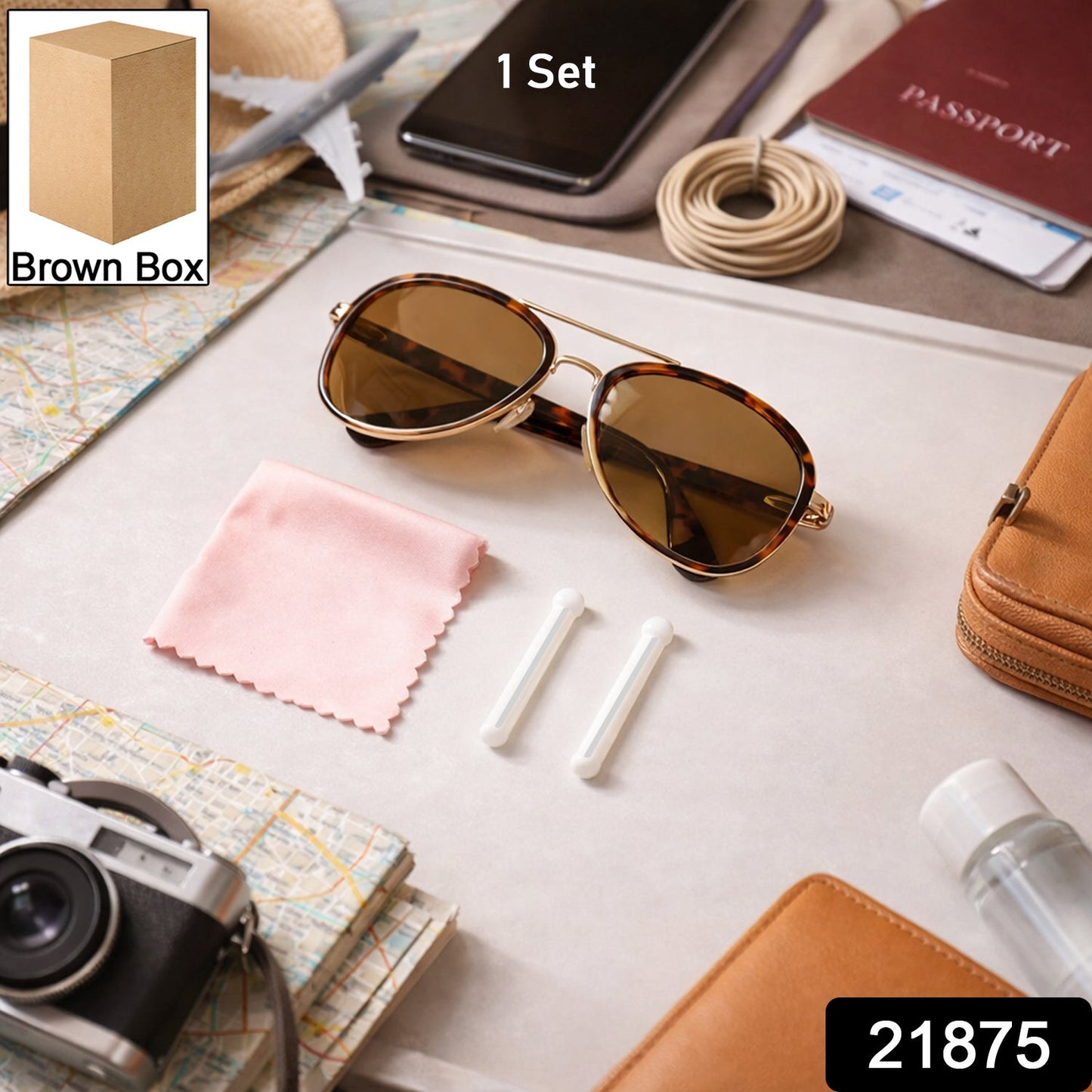 Sunglasses Protection Kit – Travel-Friendly Eyewear Care Set