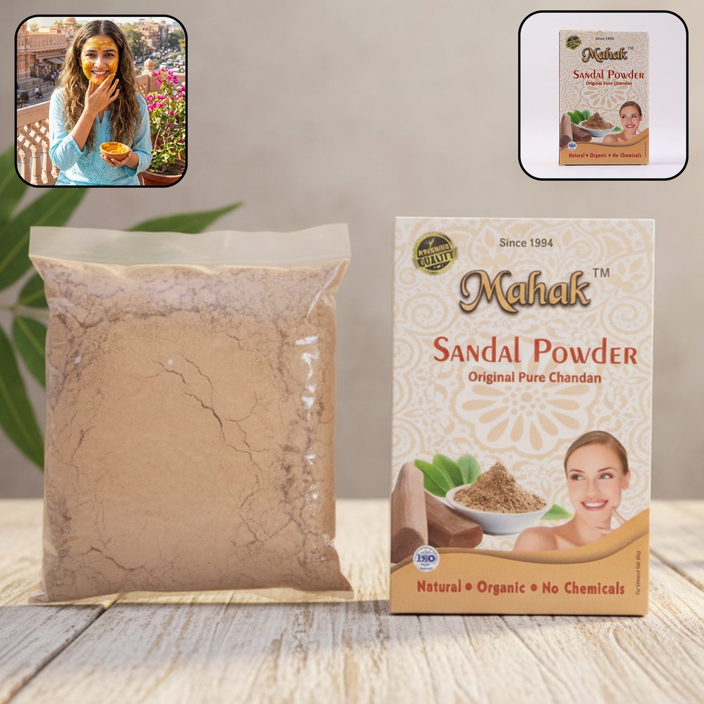 Natural Sandalwood Powder – Soothing Face Care 50gm