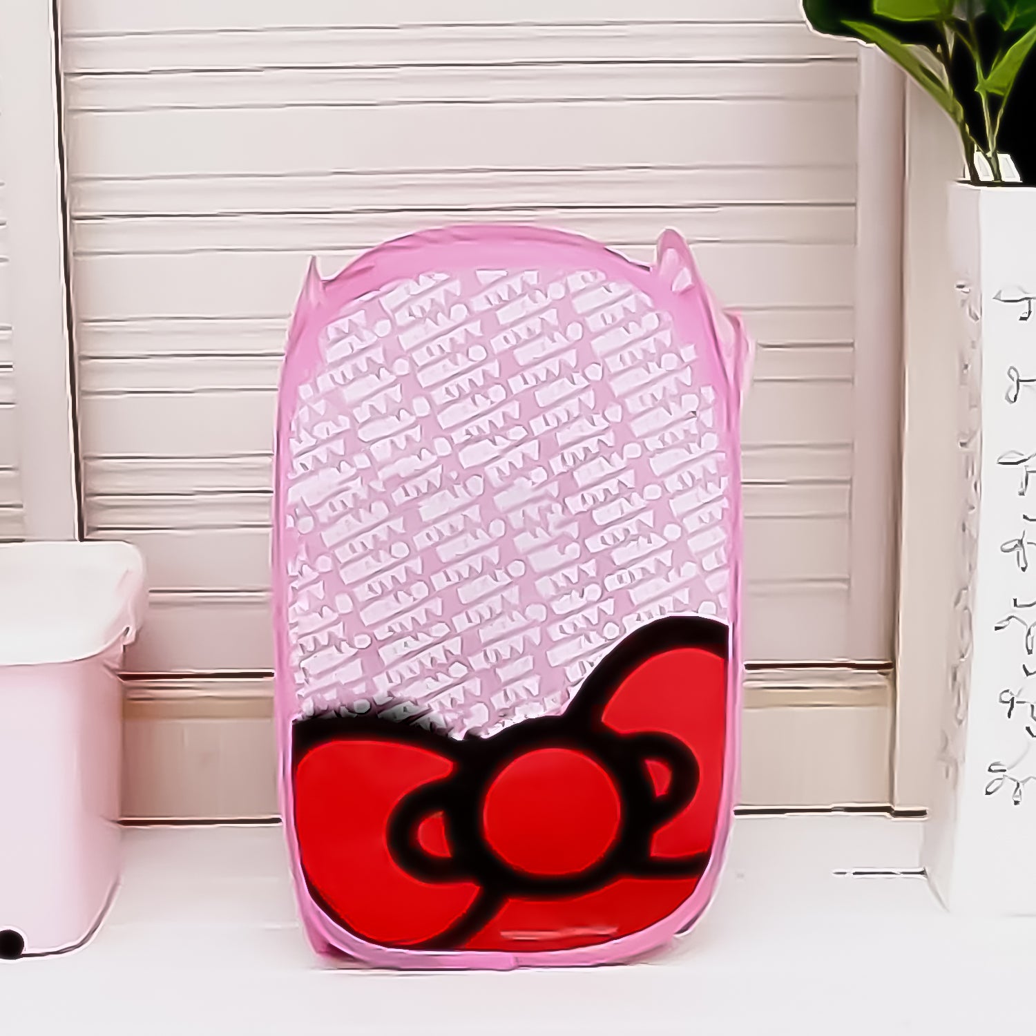 Space-Saving Waterproof Canvas Laundry Bag – Printed - main product view
