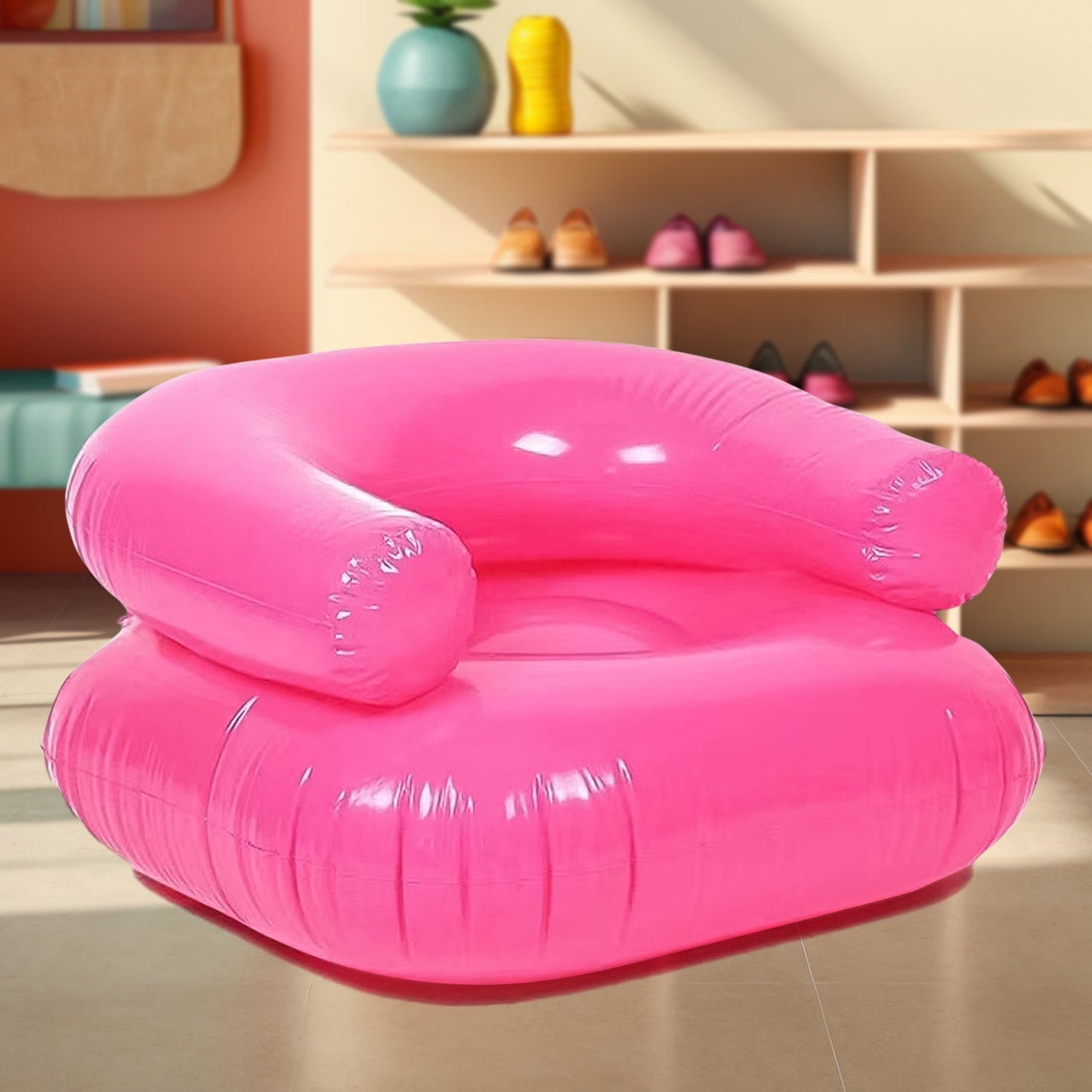 Travel-Ready Inflatable Kids Sofa Chair – Durable Seating