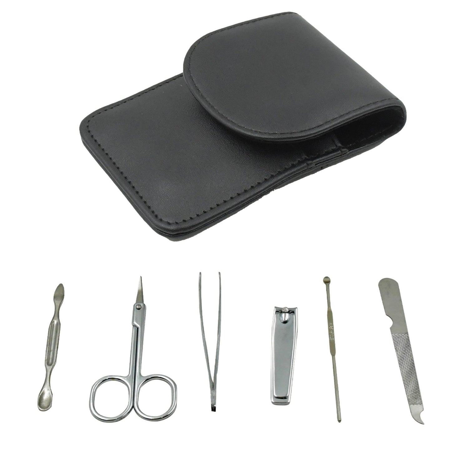 Nail Care Kit – 6-in-1 Stainless Steel Manicure Set | Velvet Wheels