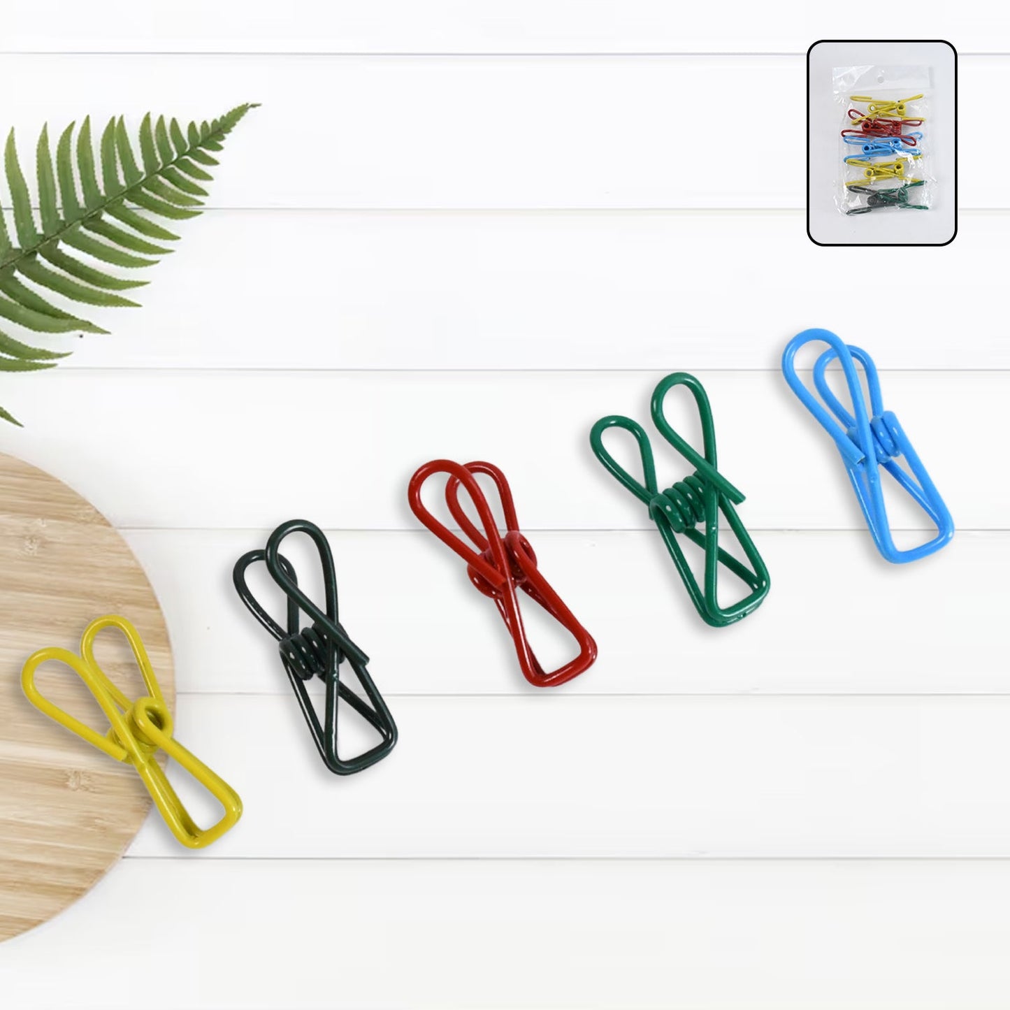 Travel-Ready Metal Clothes Pins Clips – Durable