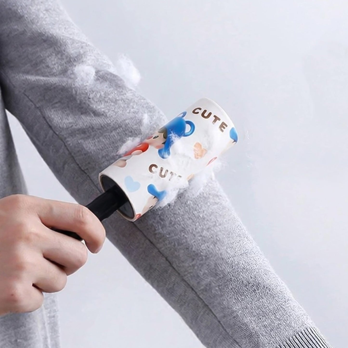 Reusable Sticky Lint Roller – Effective Fabric Cleaning Tool