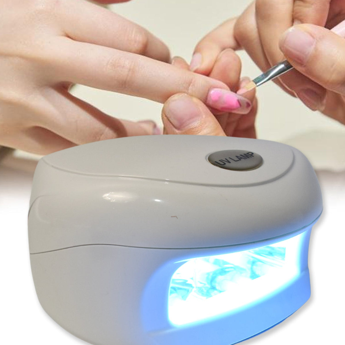 LED UV Nail Lamp 18W – Quick Gel Polish Curing & Nail Dryer