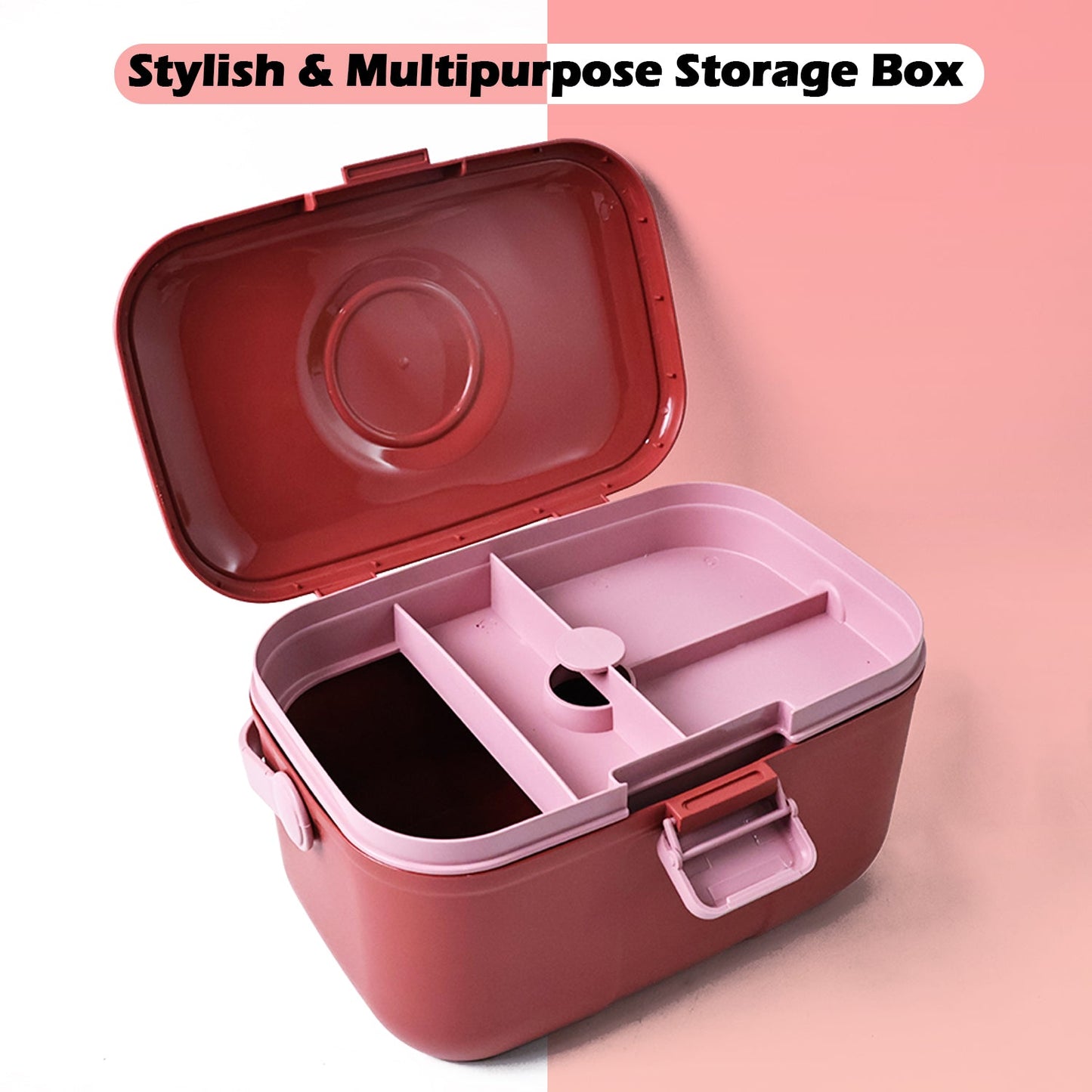All-in-One Storage Box – Durable Organizer with Handle