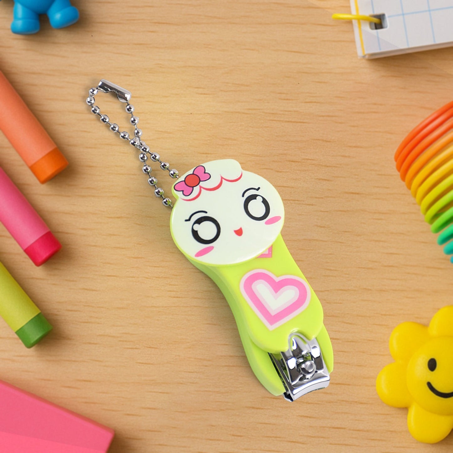 Cartoon Nail Clipper – Portable Keychain Nail Cutter | Babyova