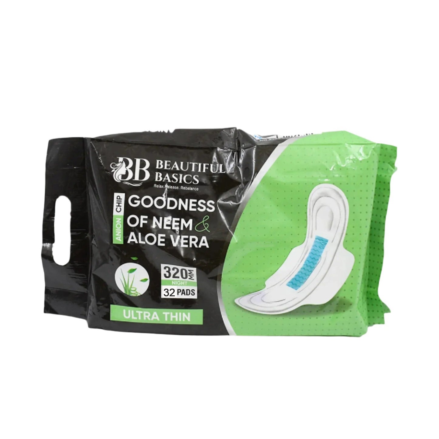 Sanitary Pads with Neem Aloe Vera – Ultra Thin | Beautiful Basics