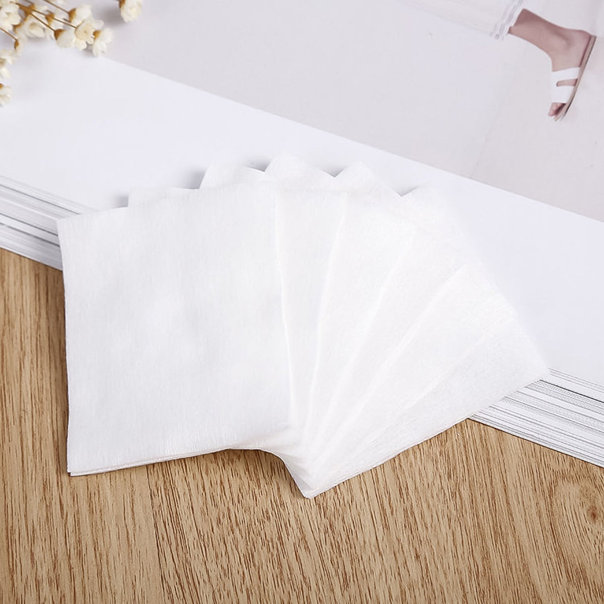 Cotton Makeup Remover Pads – Soft & Durable 40 Pack
