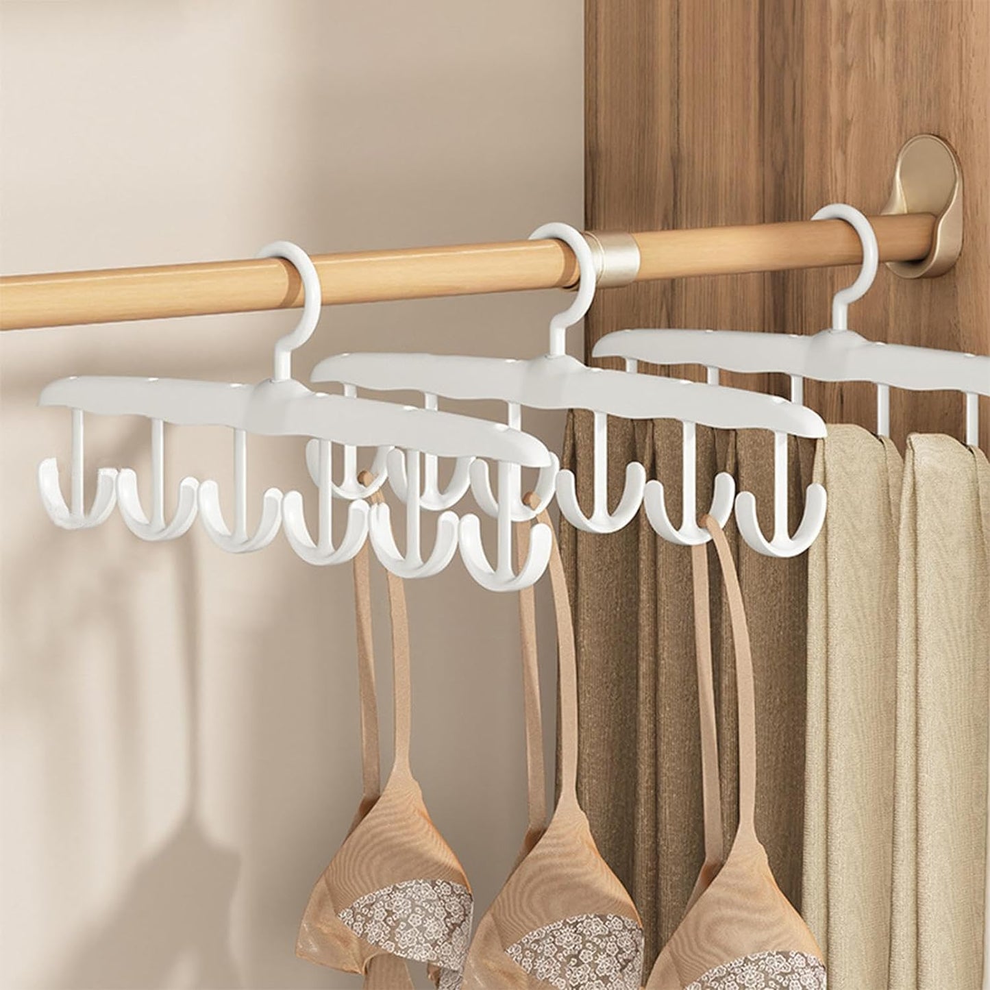 Clutter-Free Storage Tank Top Hanger – 12-Hook Rotating