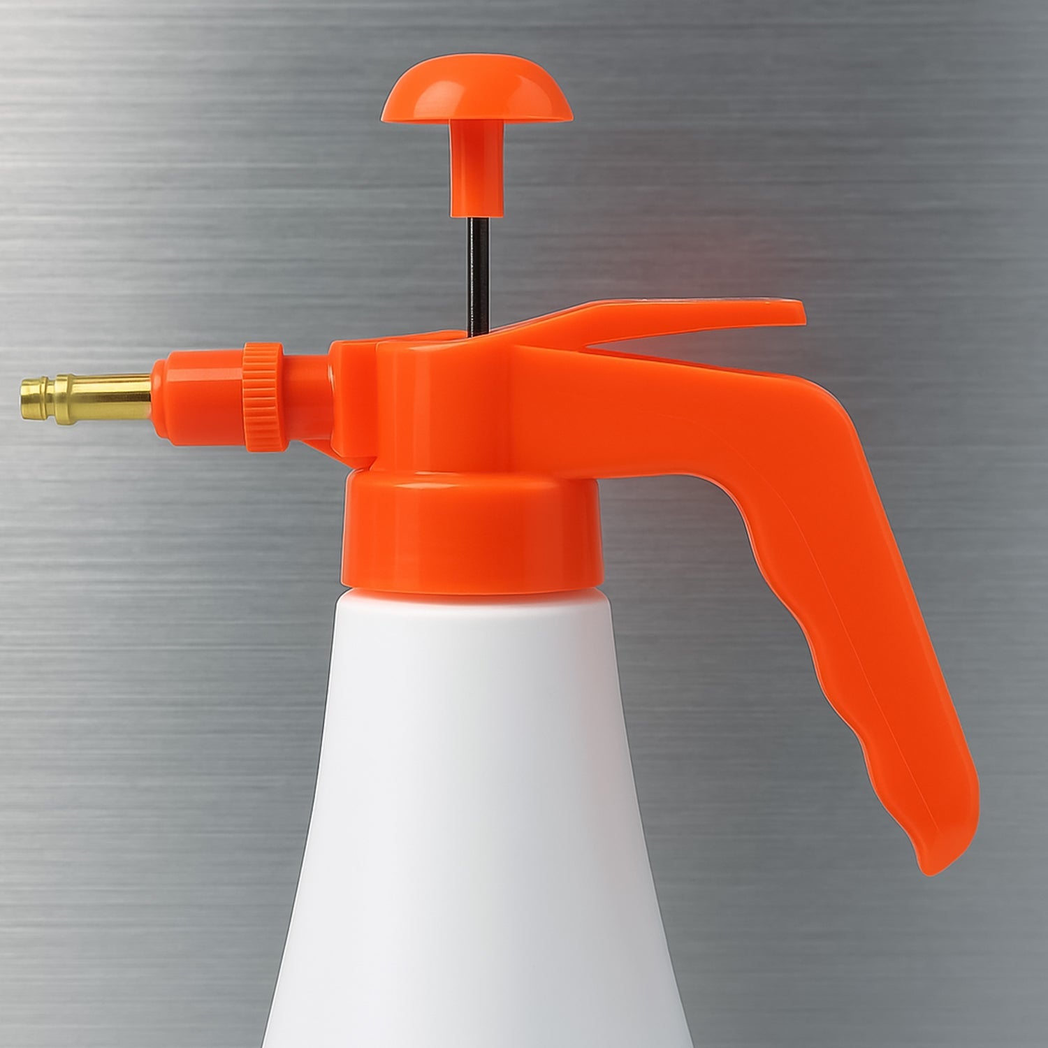 Handheld water sprayer bottle featuring grip and flow control