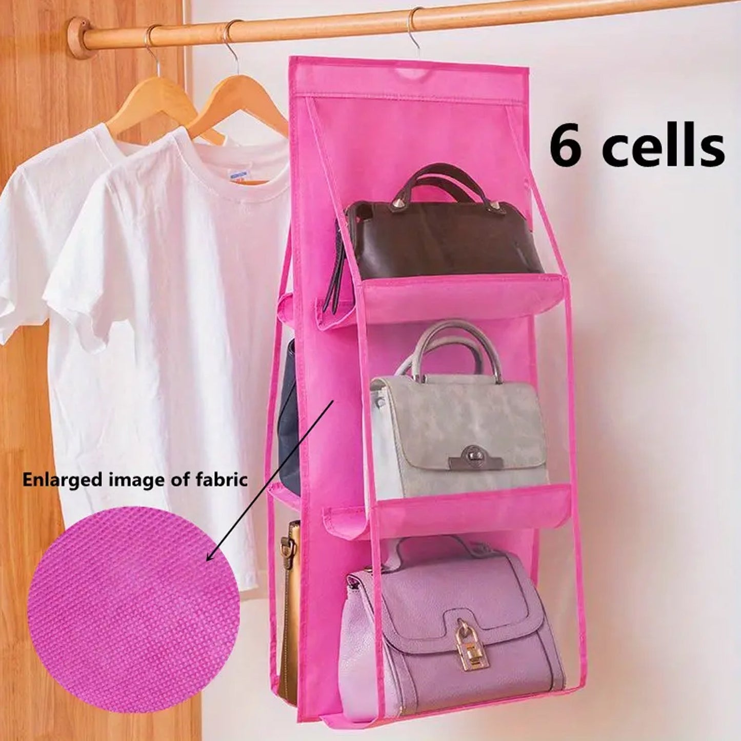 Stay Organized Hanging Purse Organizer – Pockets Wardrobe