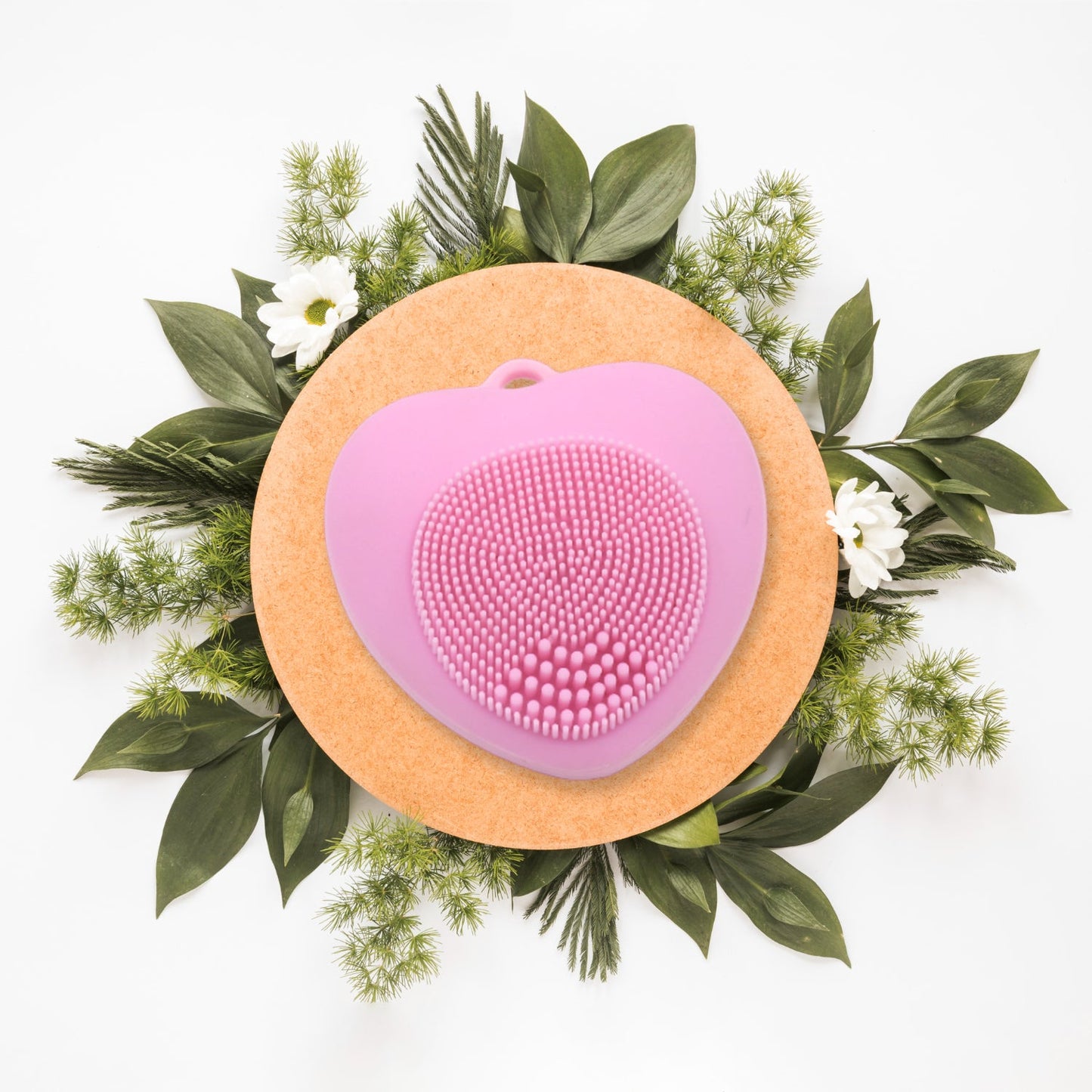 Silicone Face Wash Brush – Heart-Shaped Deep Cleansing | Glimmerly