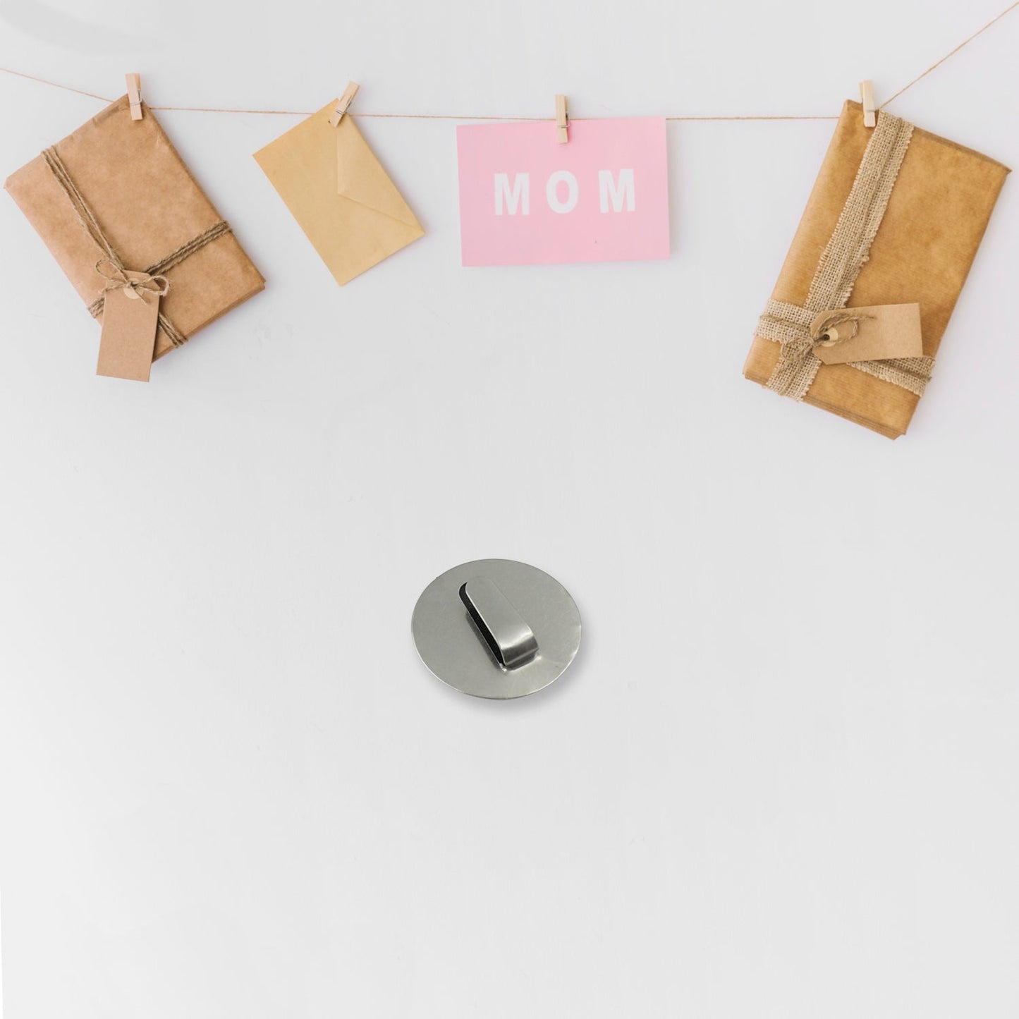 All-in-One Self-Adhesive Wall Hooks – Pcs Steel