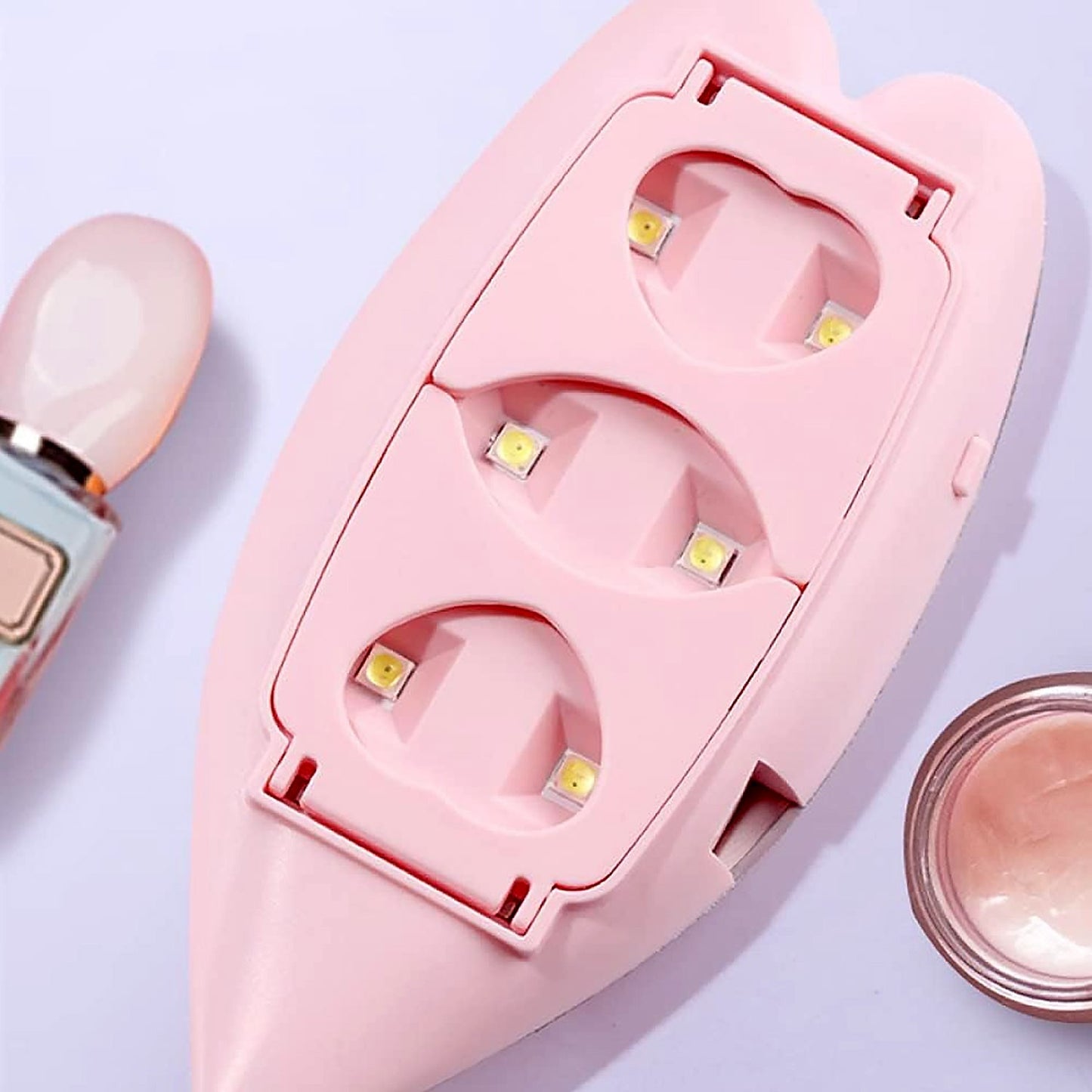 Mini UV LED Nail Lamp – Portable Gel Polish Curing | AuriGlam