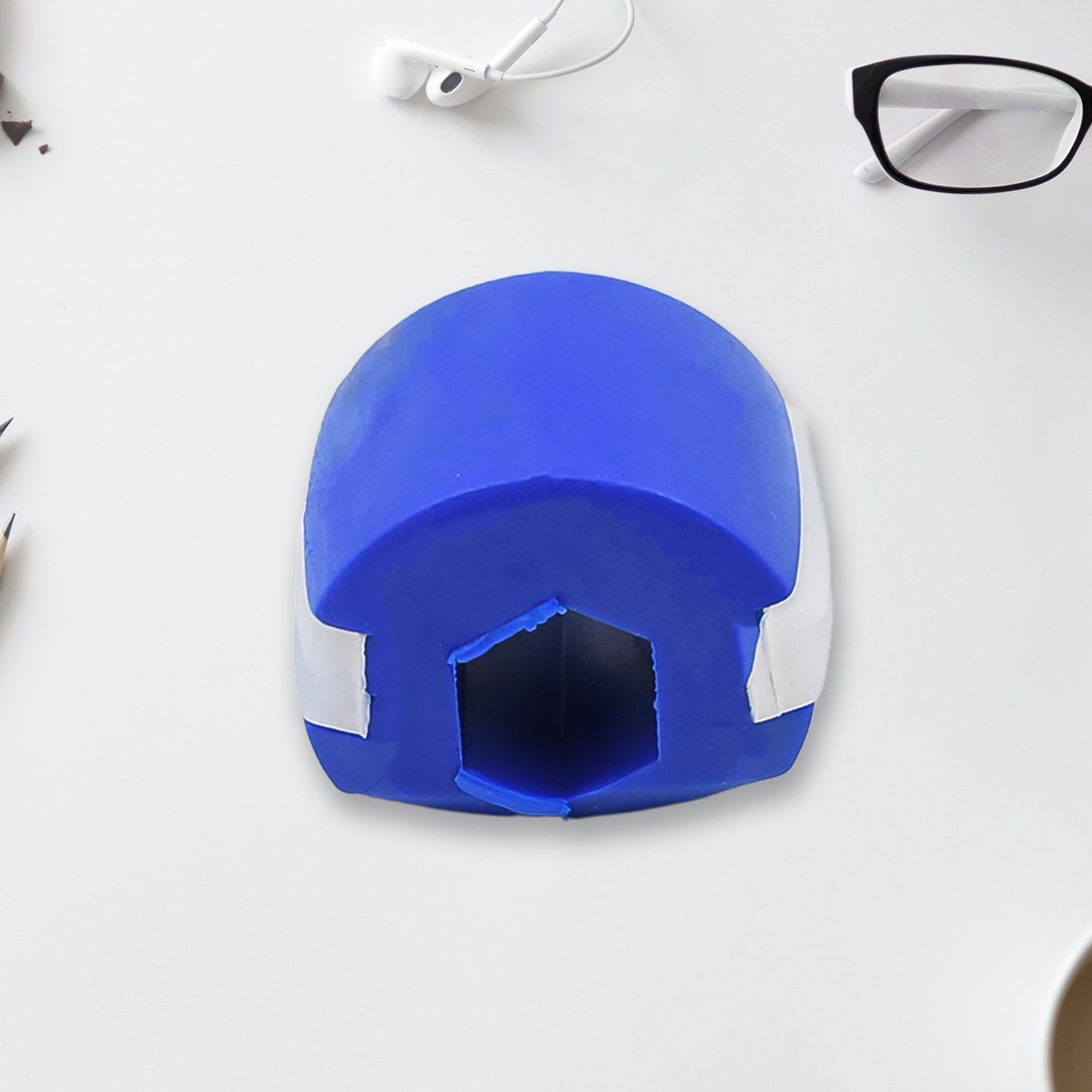 Jawline Exerciser – Dark Blue for Sculpting & Defining Jaw | FitFuzion