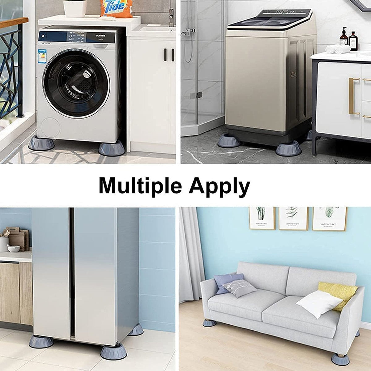 Anti Vibration Pads – Washer & Dryer Stabilizers