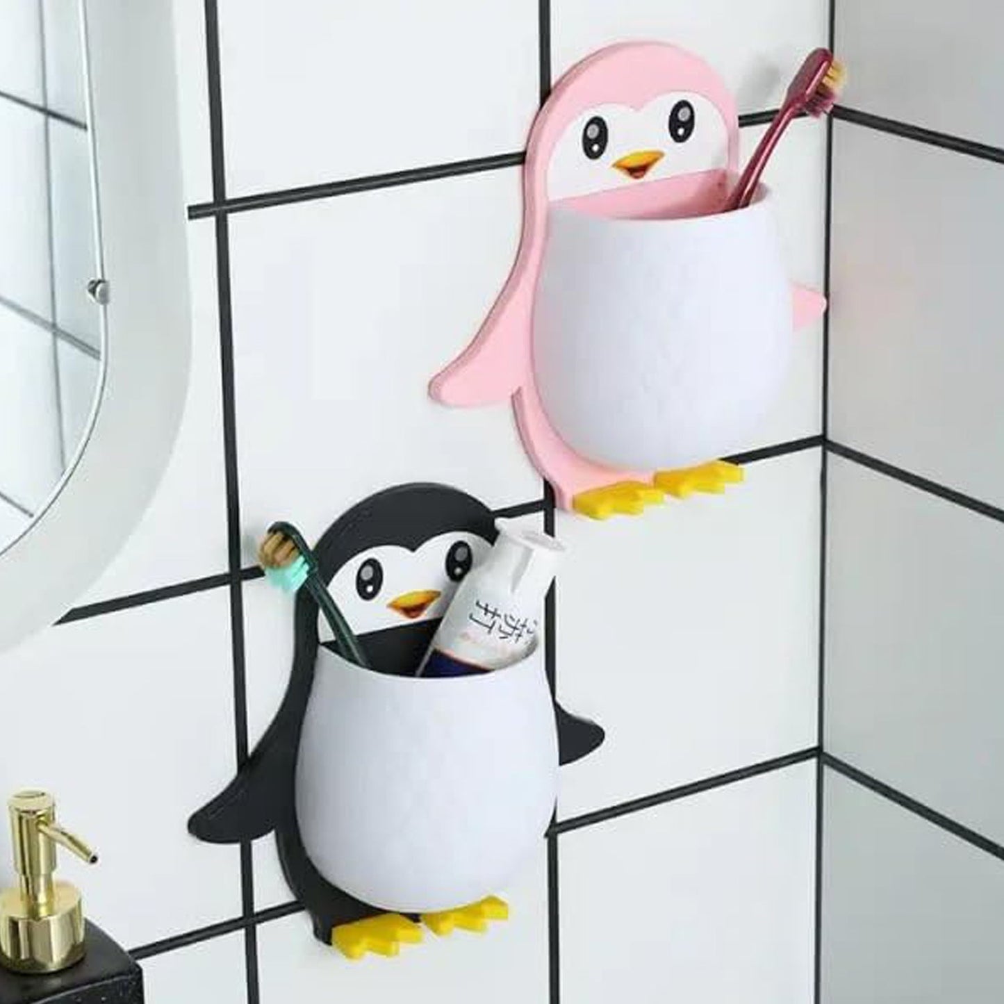 Stay Organized Penguin Storage Box – Wall Mount Organizer