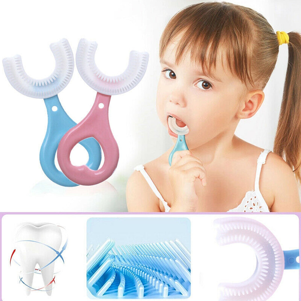 Kids Toothbrush – Soft Bristles & Easy Grip