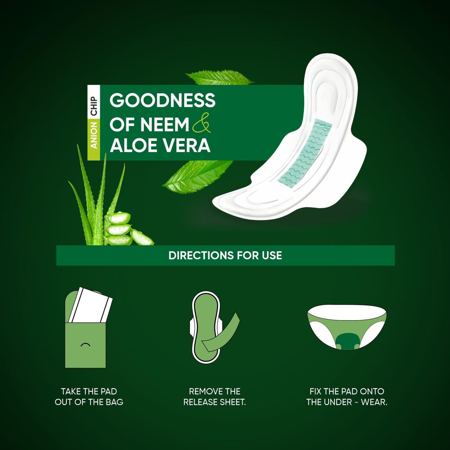 Sanitary Pads with Neem Aloe Vera – Ultra Thin | Beautiful Basics
