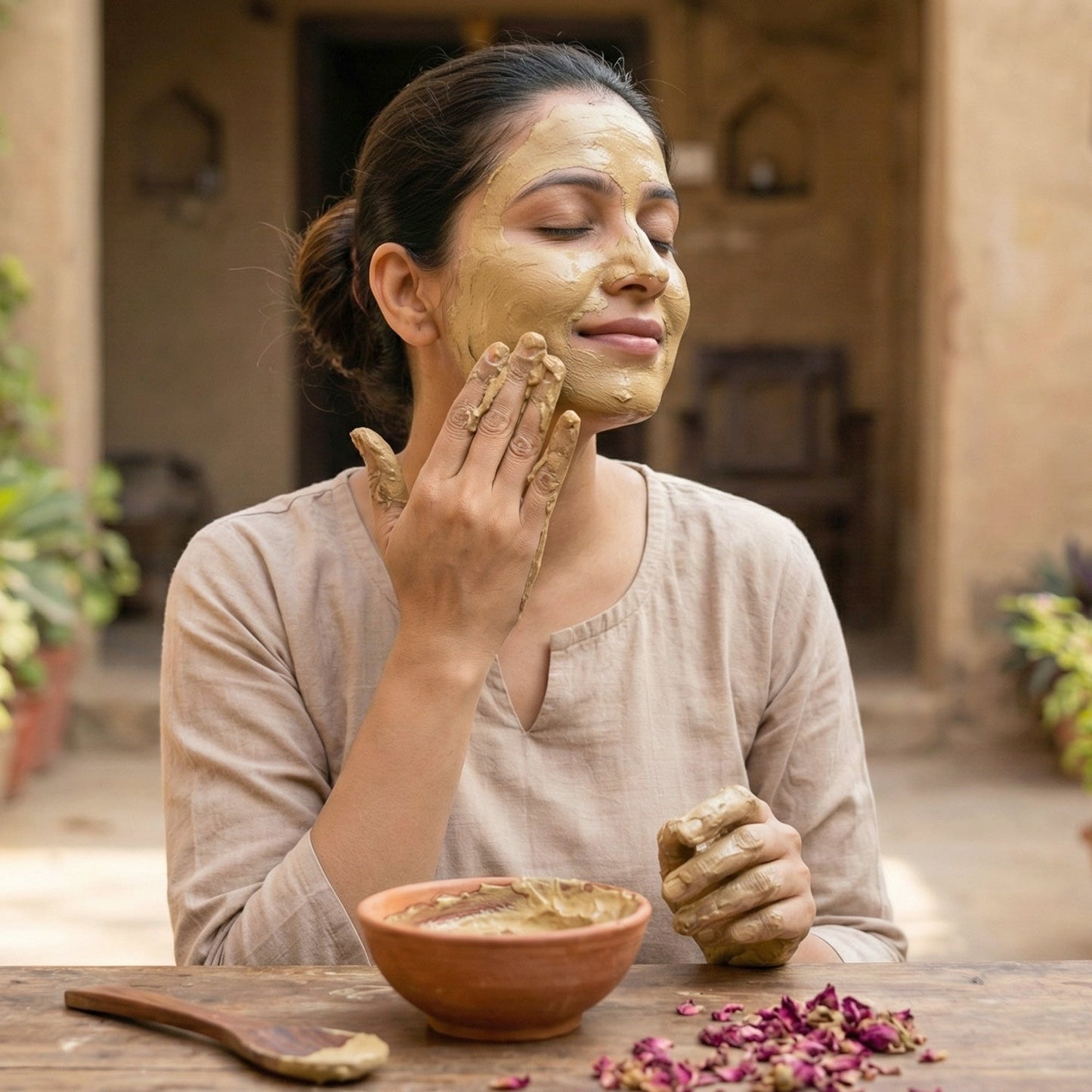 Multani Mitti Face Pack – Herbal Deep Cleansing Powder 80 gm