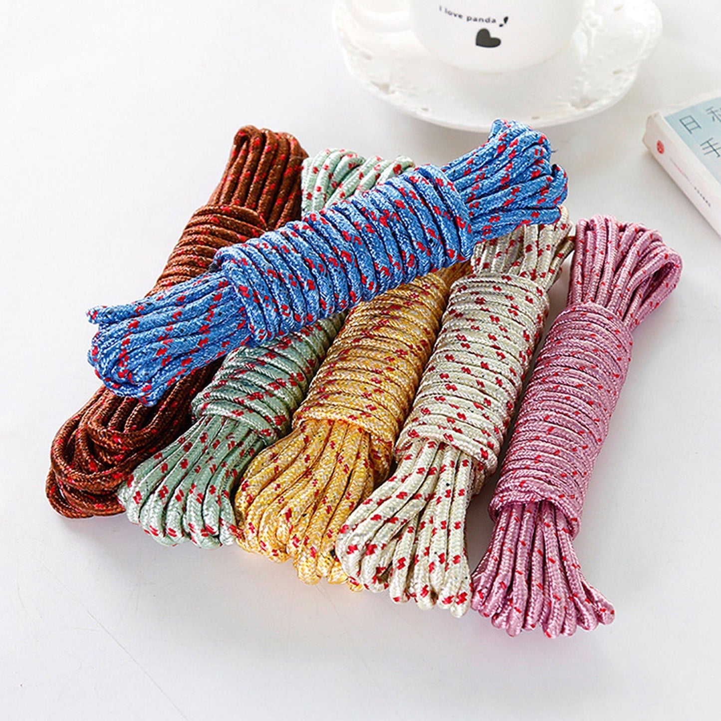 Heavy-Duty Laundry Clothesline 10m Nylon – Portable