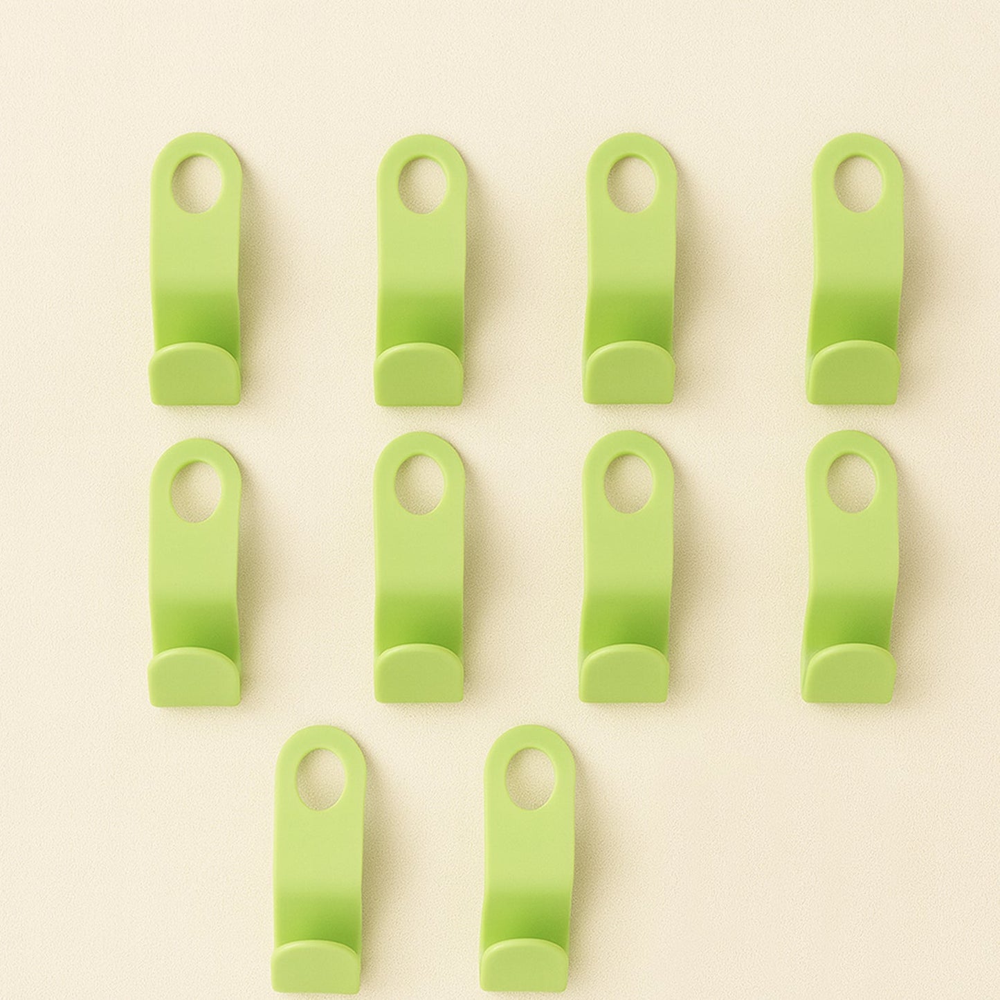 Space-Saving Plastic Hanger Hooks – Closet Organizer (10 Pc)