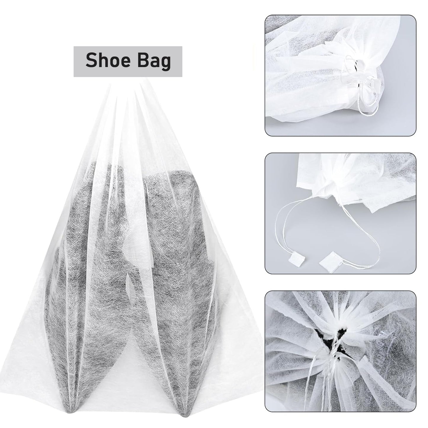 Travel-Ready Non-Woven Shoe Storage Bag – Breathable