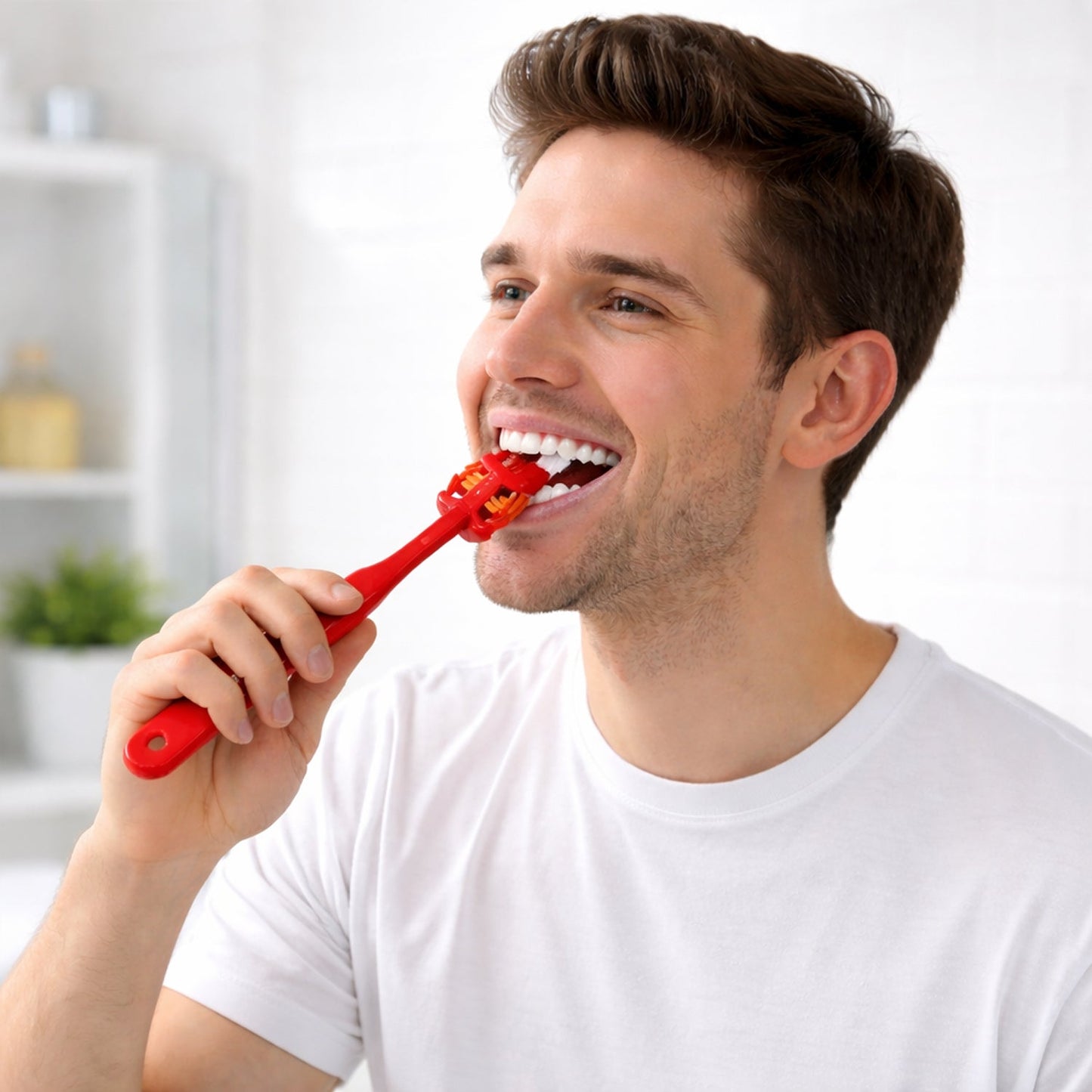 Six-Sided Toothbrush – Ultra-Soft Bristles & Gentle Clean | BrushedUp