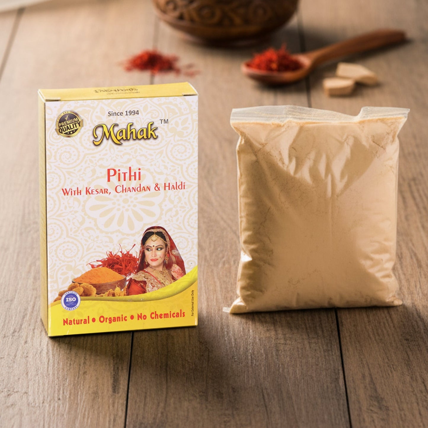 Mahak Pithi Powder – Traditional Face & Body Cleanser 100gm