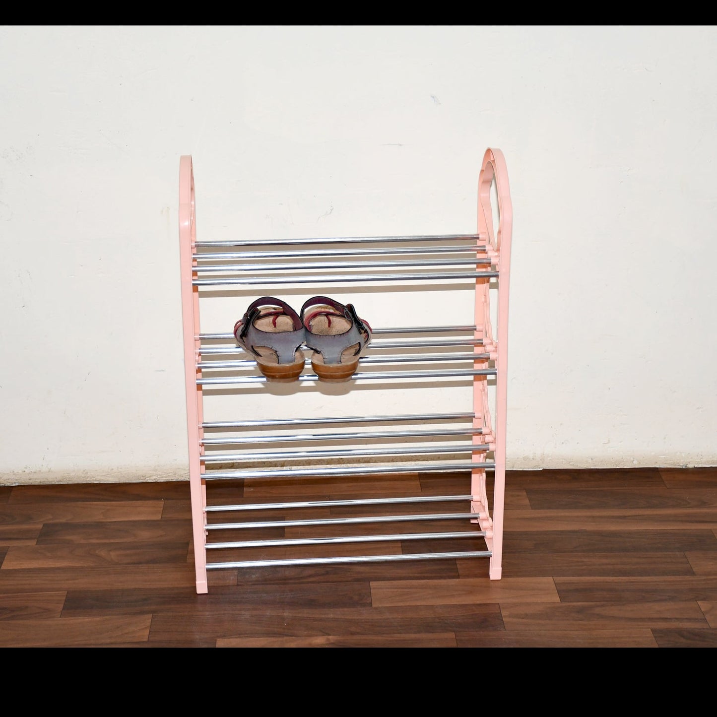 Clutter-Free Storage Folding Shoe Rack – 4-Layer Space Saver
