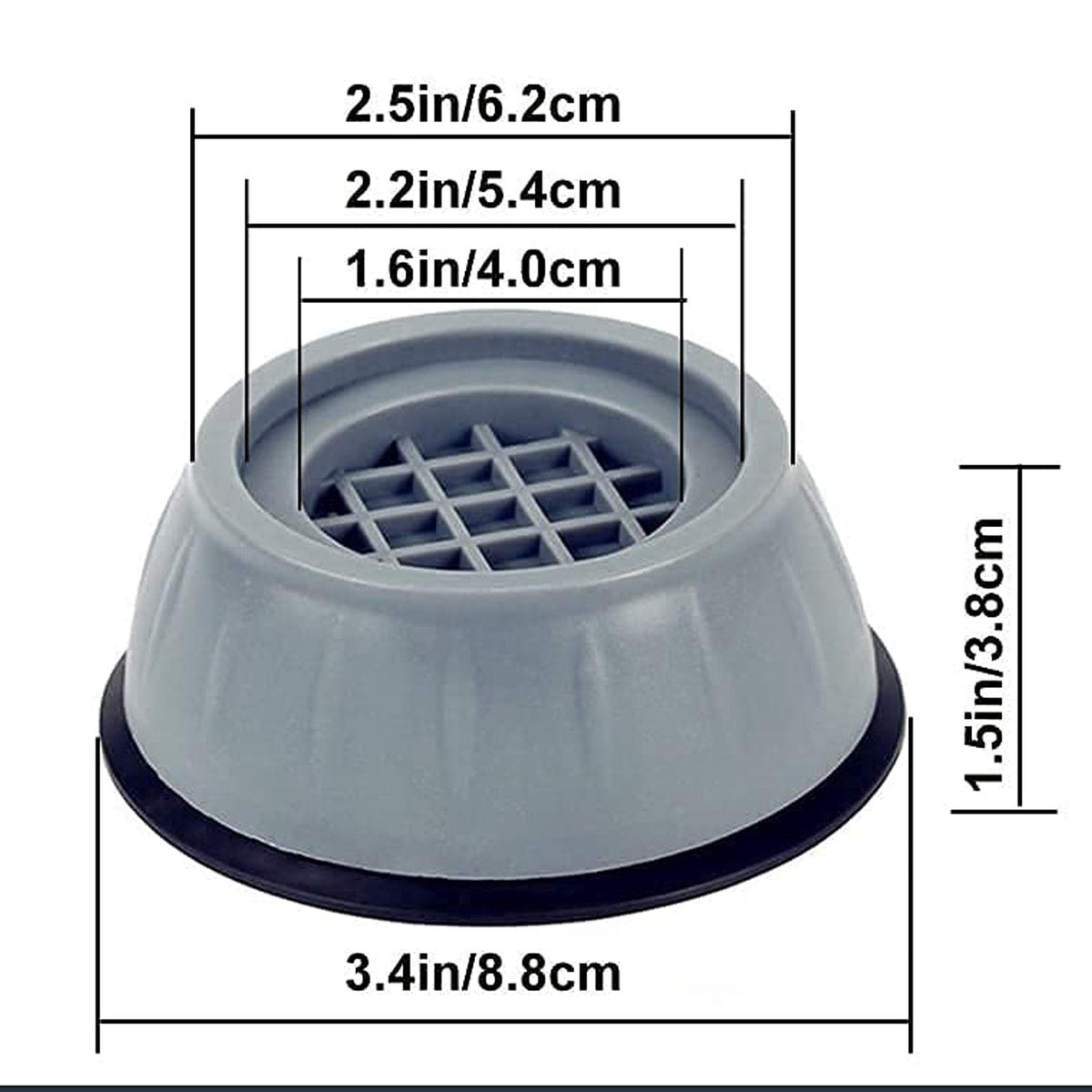 Anti Vibration Pads – Washer & Dryer Stabilizers