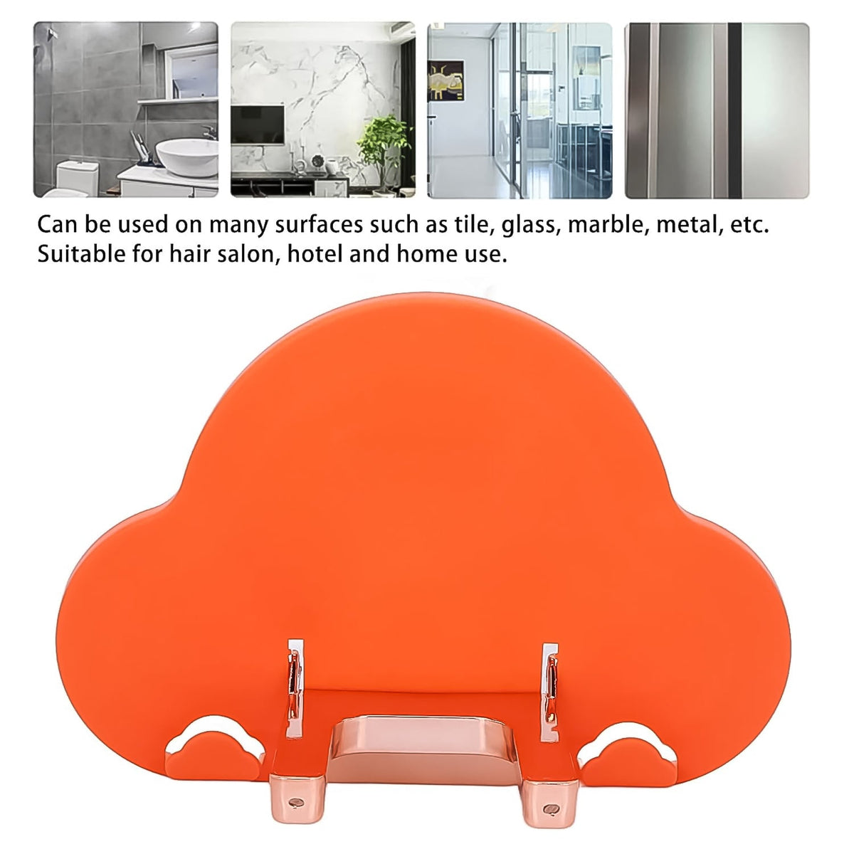 Hair Dryer Holder – Wall Mounted Foldable Stand