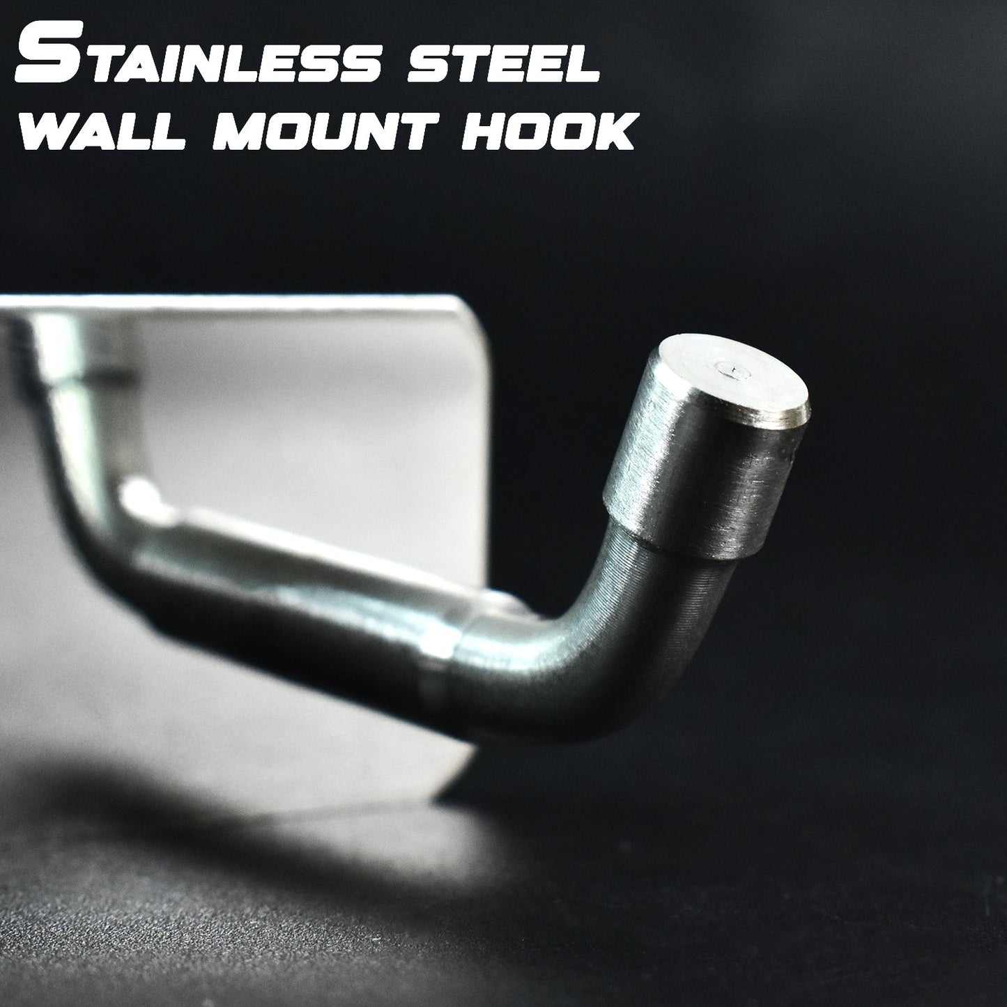 Clutter-Free Storage Stainless Steel Wall Mounted Coat Hook