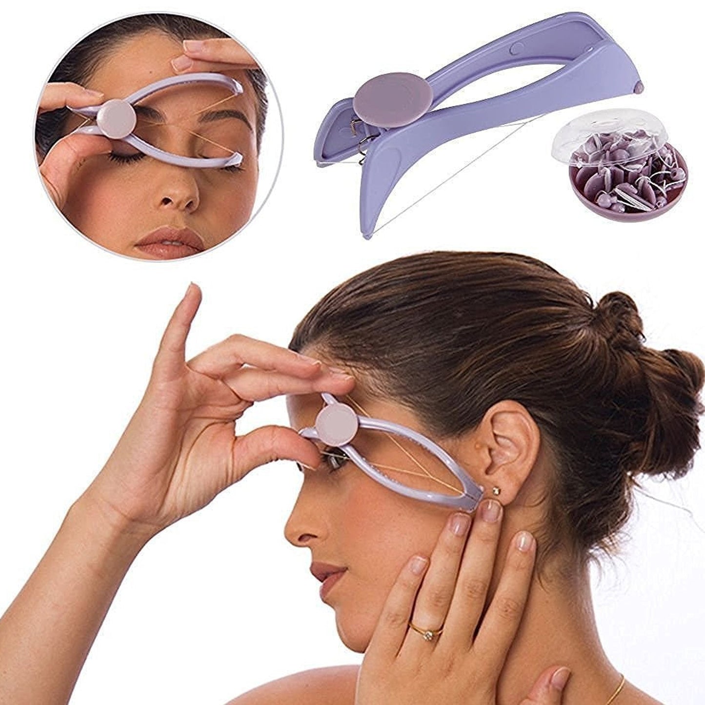 Hair Removal Threading Kit – Painless & Gentle | Calm & Curl