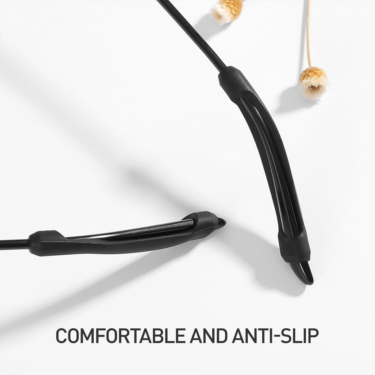 Anti-Slip Eyeglass Ear Grips – Comfortable Silicone Hooks | Velvet Wellness
