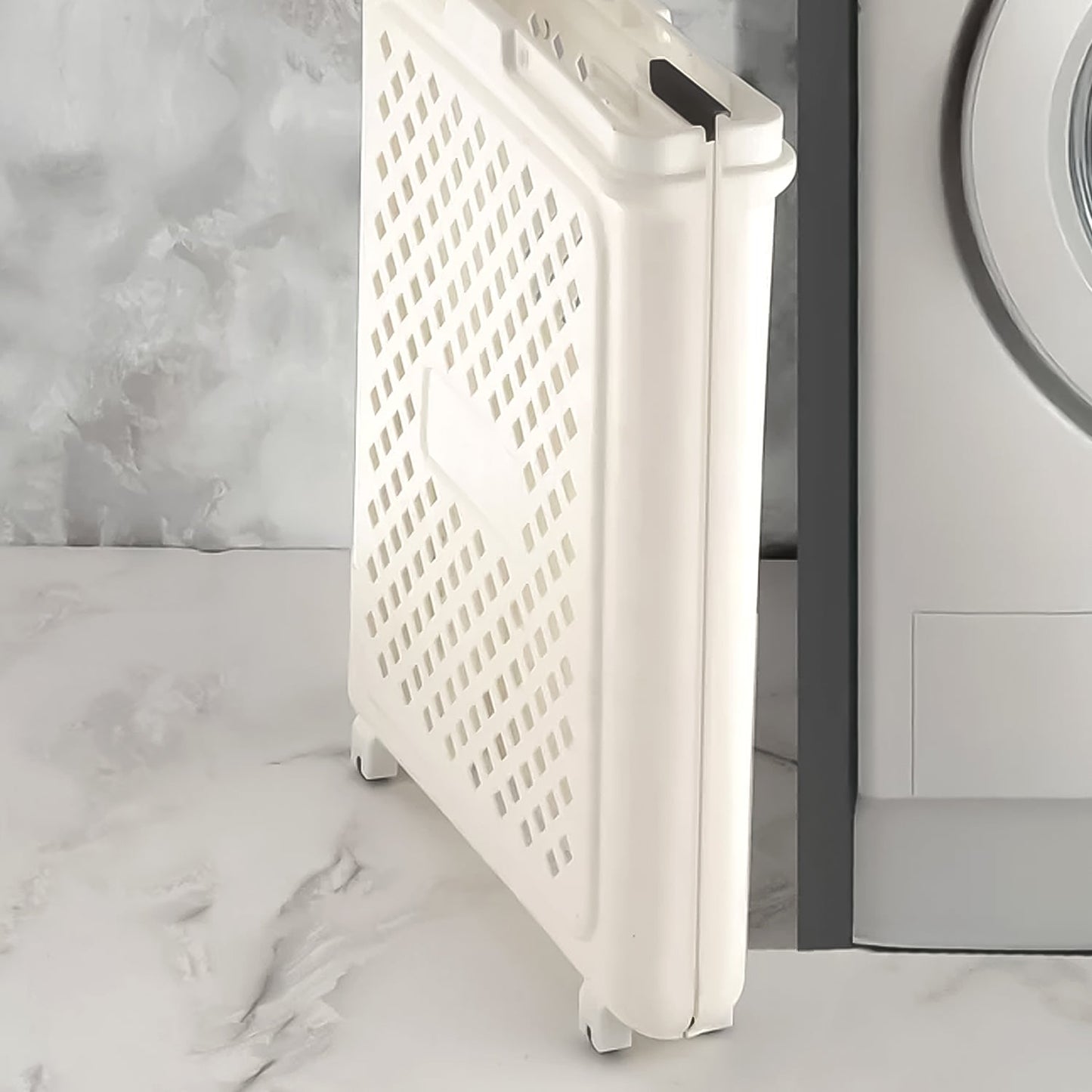 Space-Saving Large Laundry Basket with Wheels – Spacious
