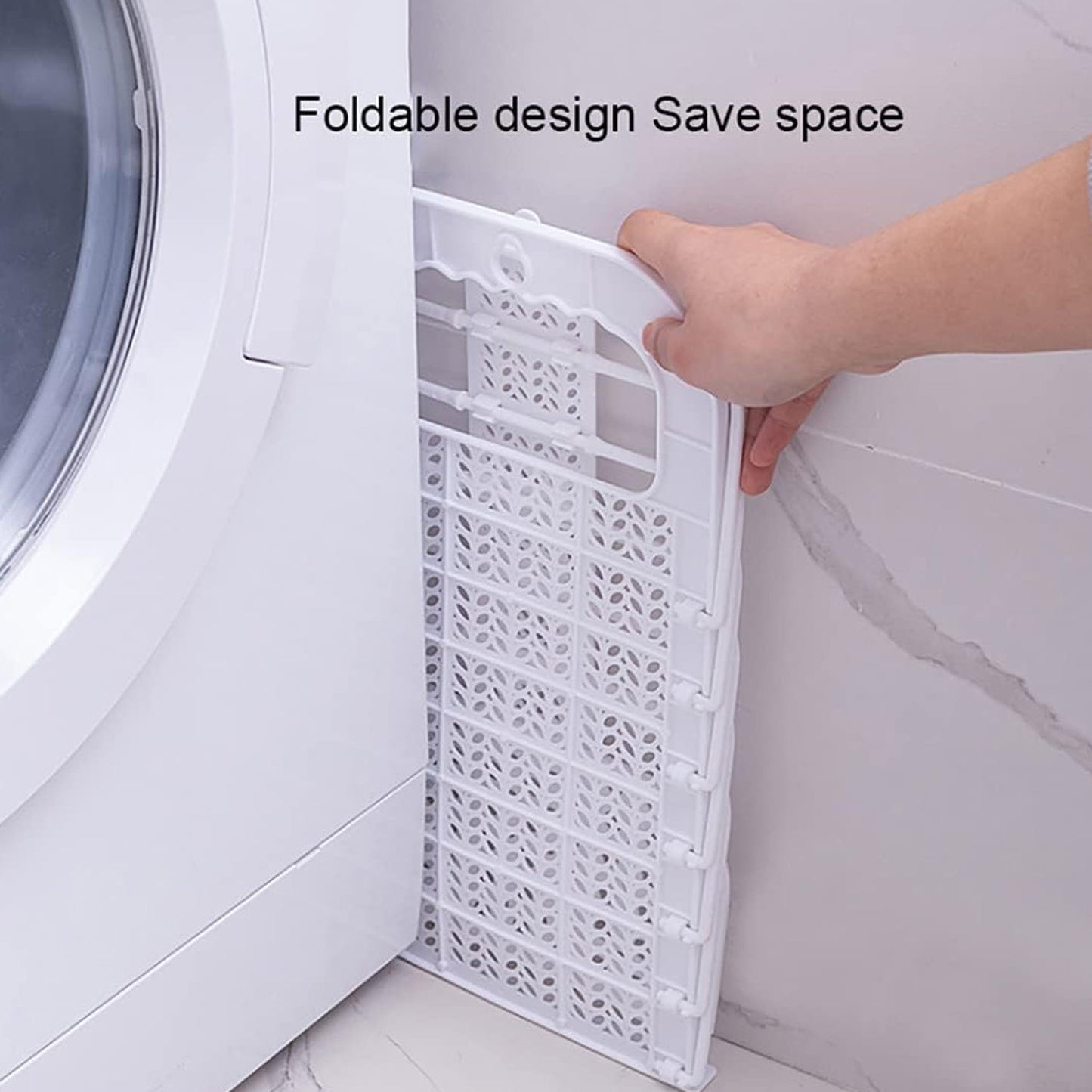 Space-Saving Wall Hanging Laundry Basket – Space-Saving