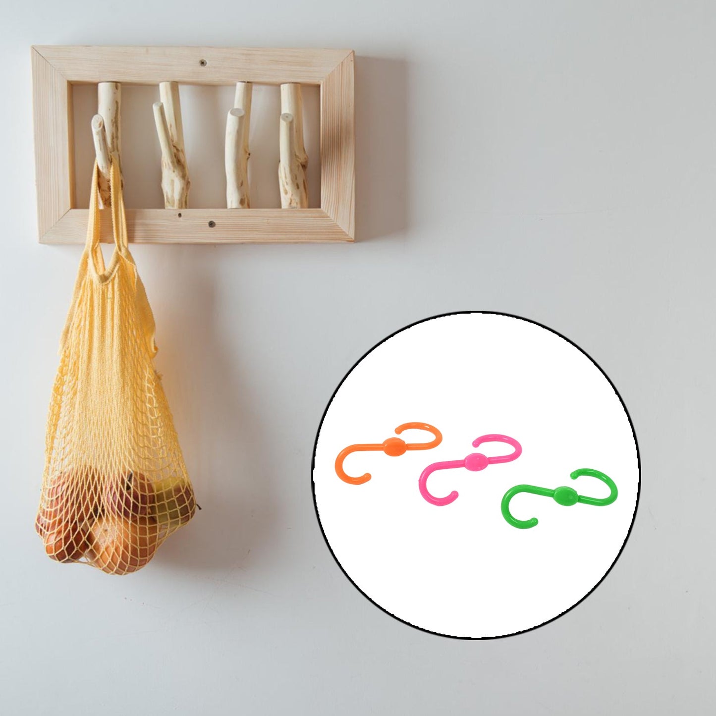 Heavy-Duty S Shape Plastic Hooks – Hanging