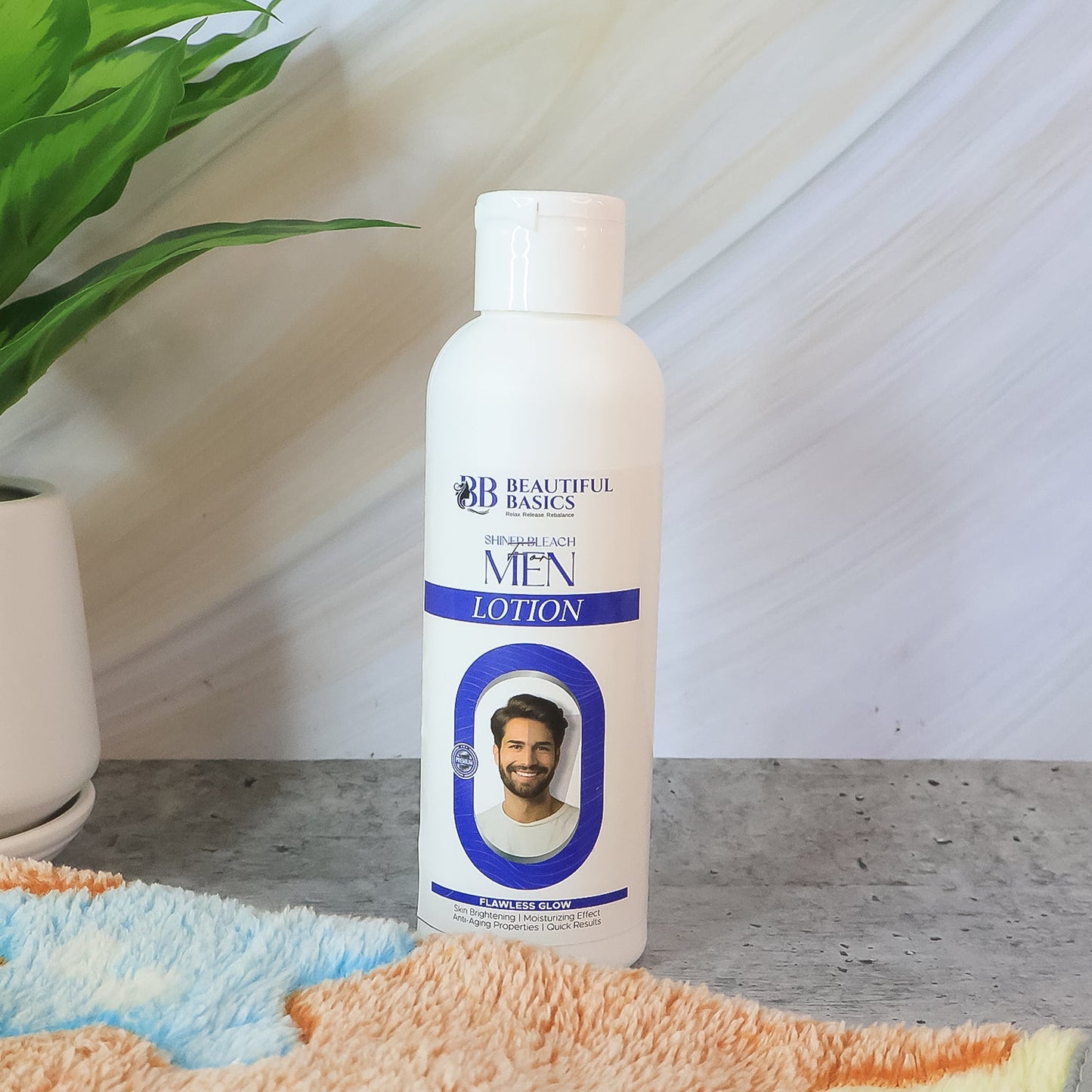 Men's Skin Bleach – Brightening Lotion & Activator Powder Set (200 gm)